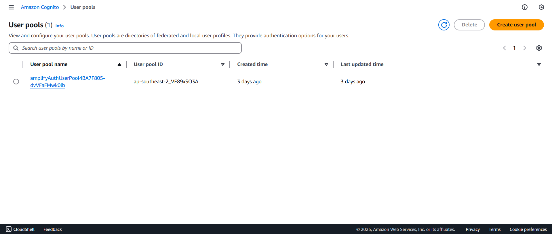 To-Do List App with AWS as the Backend screenshot 2